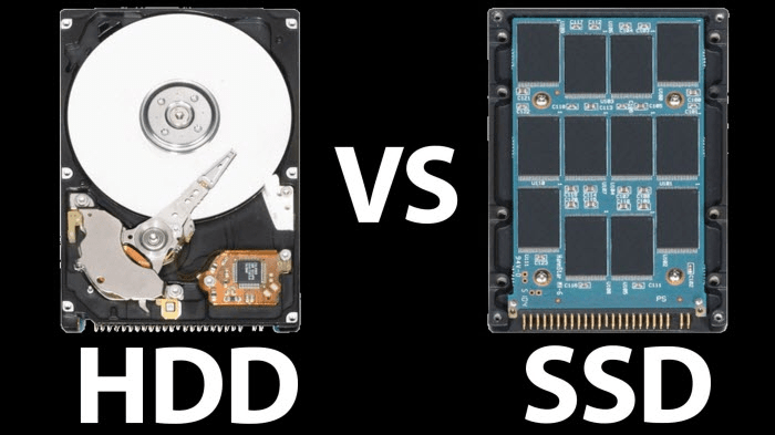 so sánh ổ cứng ssd và hdd