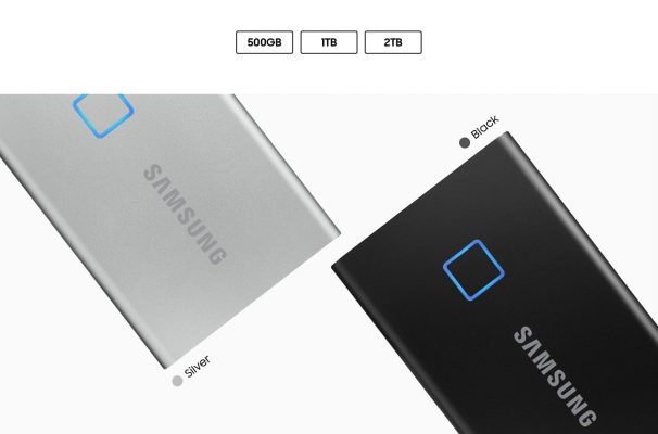 So sánh SSD Samsung T7 Touch và T5