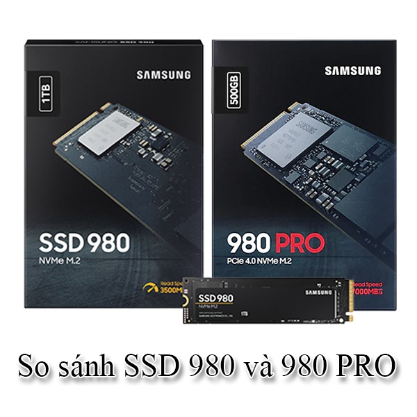 samsung 980 và 980 pro