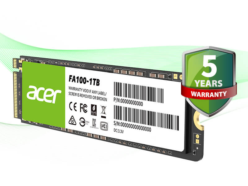 SSD Acer FA100 NVMe PCIe