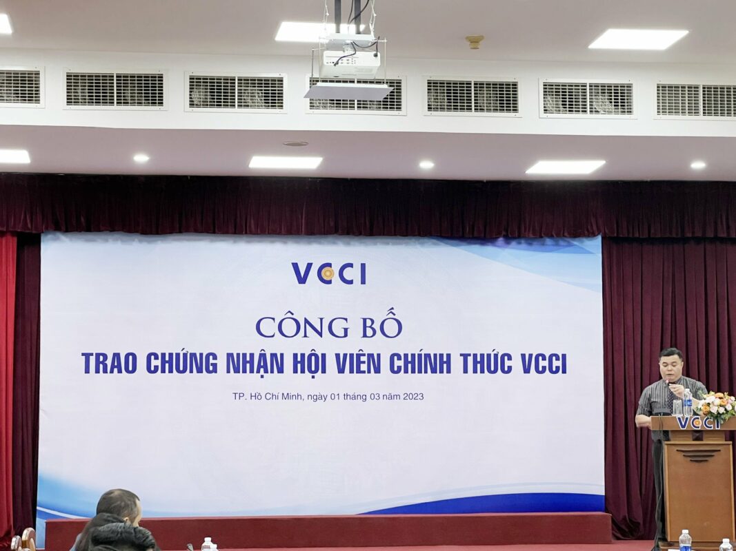 EAVN là thành viên của VCCI
