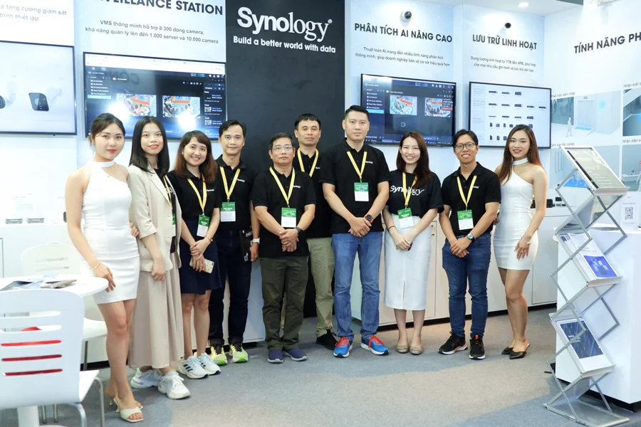 eavn đồng hành cùng synology tại secutech vietnam 2023