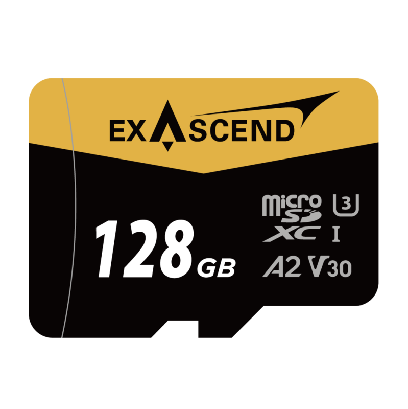 thẻ nhớ microsd 128gb exascend catalyst quay video 4K UHD