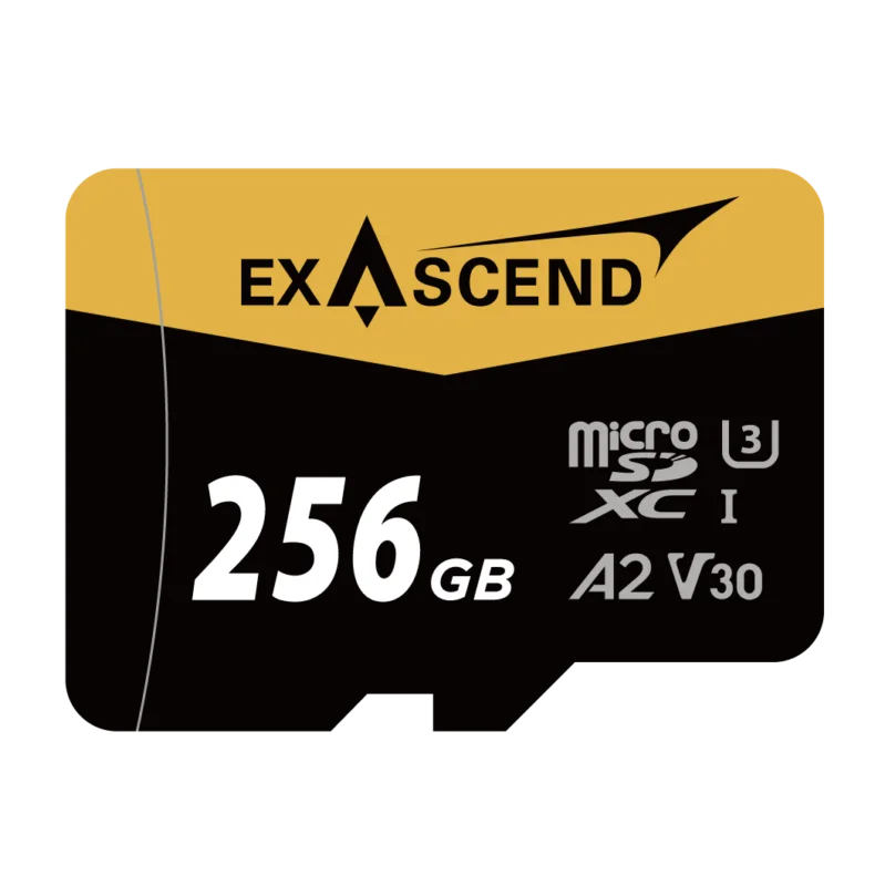 thẻ nhớ microsd 256gb exascend catalyst quay video 4K UHD