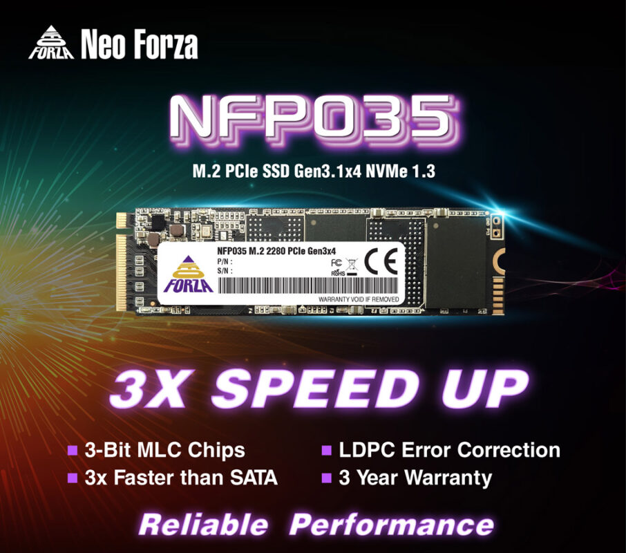 o cung ssd m2 neo forza nfp035 pcie 3