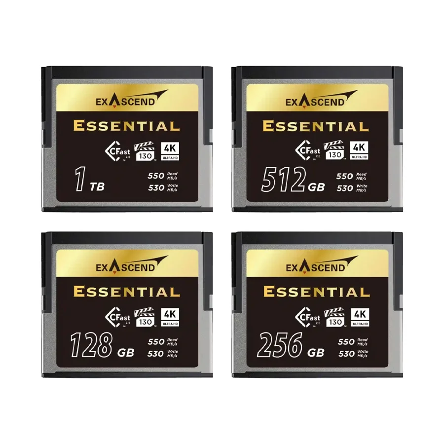 thẻ nhớ exascend essential cfast gen 2 sata 3 chính hãng