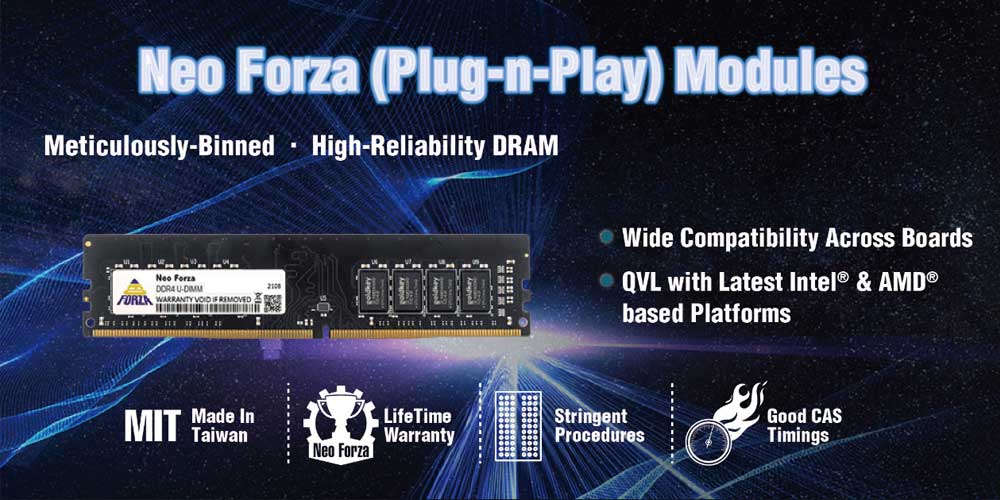 RAM DDR4 Neo Forza PnP
