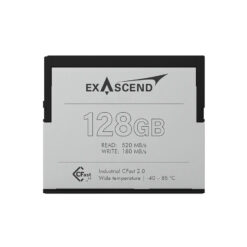 thẻ nhớ công nghiệp cfast exascend cfs300 cấp công nghiệp 128gb