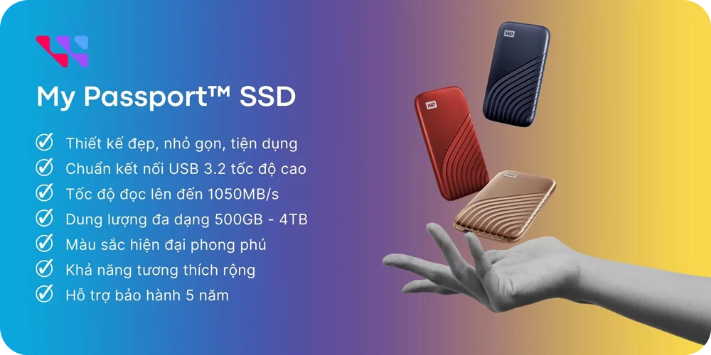 ổ cứng SSD di động WD My Passport™