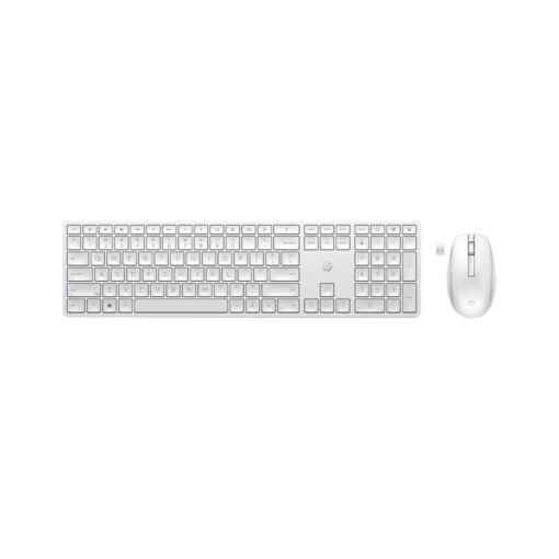 HP 650 WL Mouse KB Combo White A/P 4R016AA