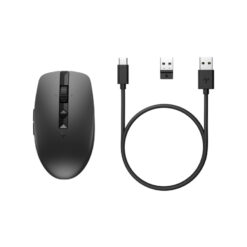 HP 710 Rechargeable Silent Black Mouse-A/P 6E6F2AA cable