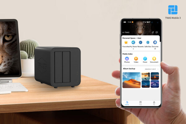 terramaster ra mắt app di động quản lý thiết bị nas mới