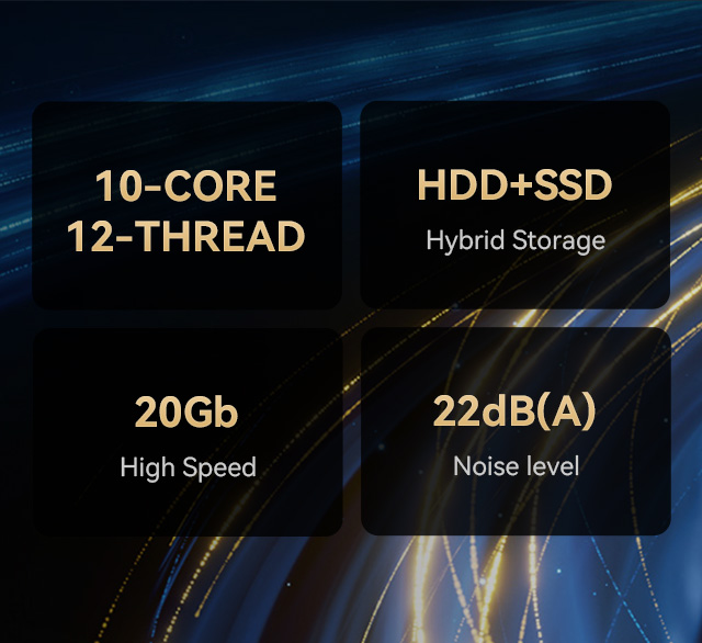 nas hybrid 6 khay terramaster f6-424 max
