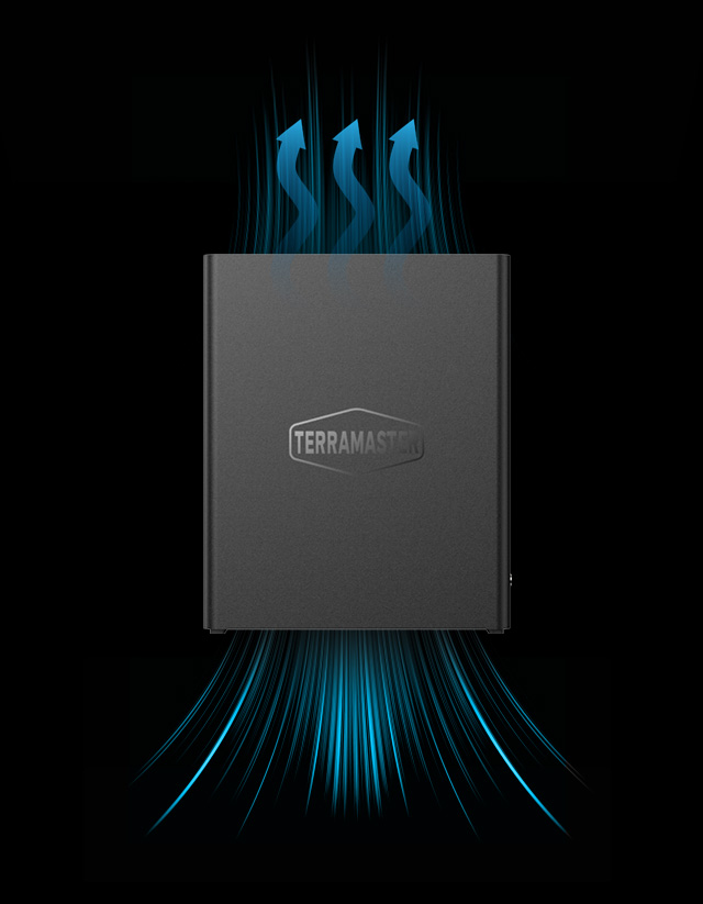 nas terramaster f8 ssd tản nhiệt hiệu quả