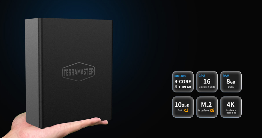 nas terramaster f8 sdd