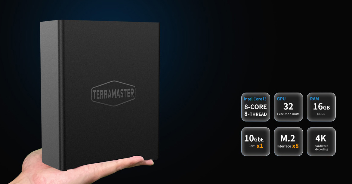 thiết bị lưu trữ mạng nas f8 ssd plus