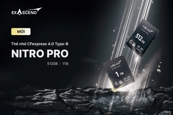 thẻ nhớ exascend nitro pro cfexpress type-b mới