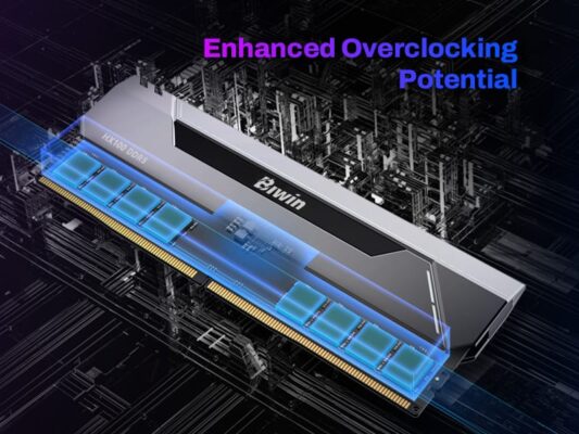 dram ddr5 biwin black opal hx100 overclocking heatsink