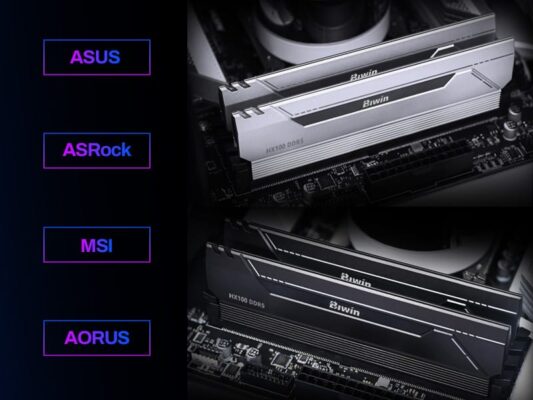 dram ddr5 biwin black opal hx100 overclocking heatsink