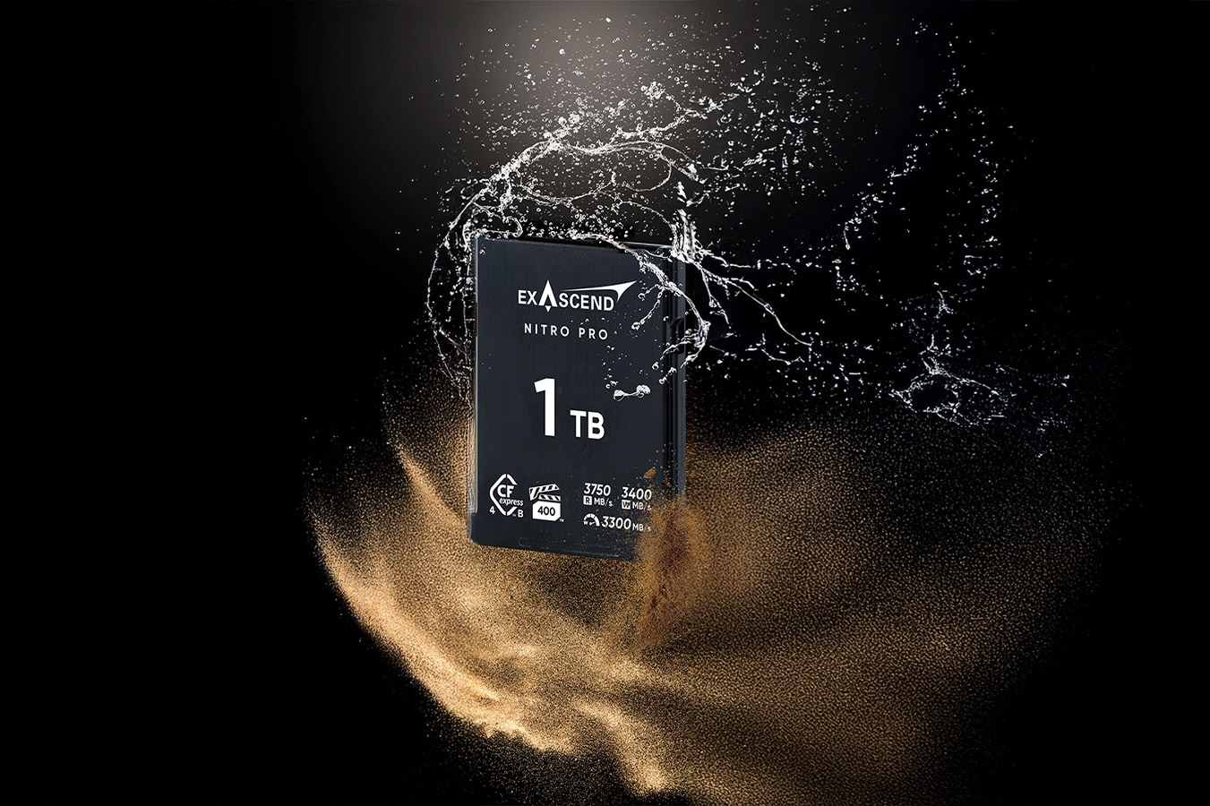 thẻ nhớ exascend nitro pro cfexpress 4.0 type-b chống nước chống bụi