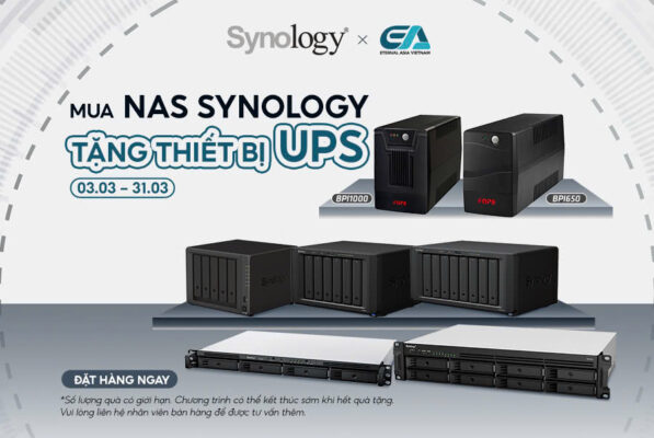 chương trình khuyến mãi tháng 3 2025 synology nas