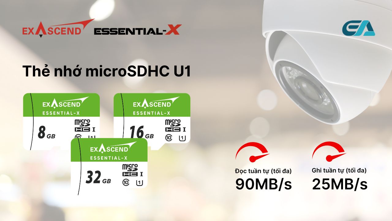 thẻ nhớ microhc exascend essential-x u1