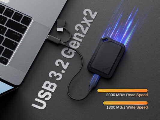 ổ cứng di động ssd biwin amber pr2000
