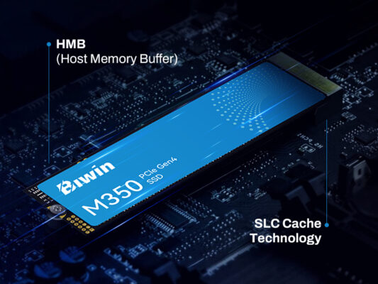 ổ cứng ssd pcie 4.0 biwin m350 tốc độ 6000MB/s
