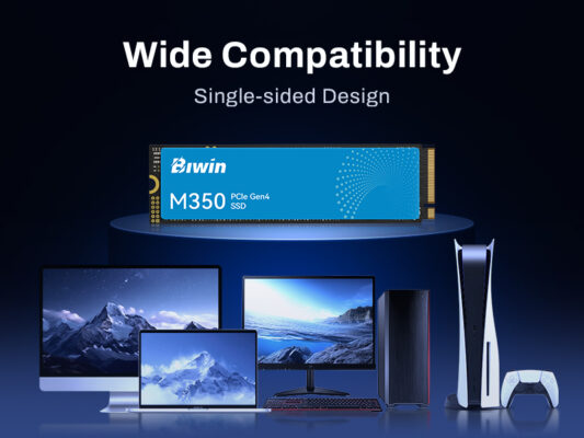 ổ cứng ssd pcie 4.0 biwin m350 tương thích rộng