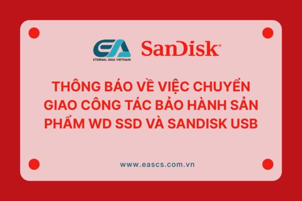 bảo hành usb sandisk và ổ cứng ssd wd