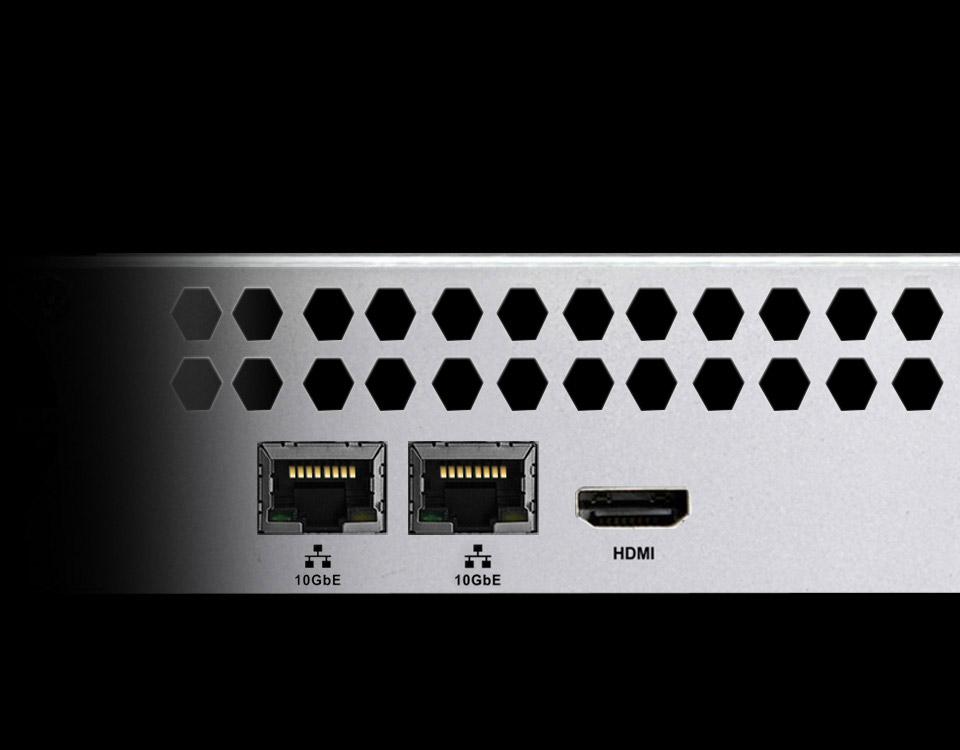 nas rackmount terramaster u4-500 server sao lưu tích hợp 96TB