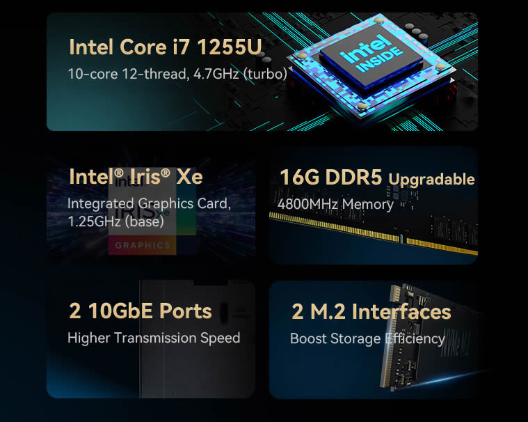 nas terramaster u8-500 plus server backup tích hợp