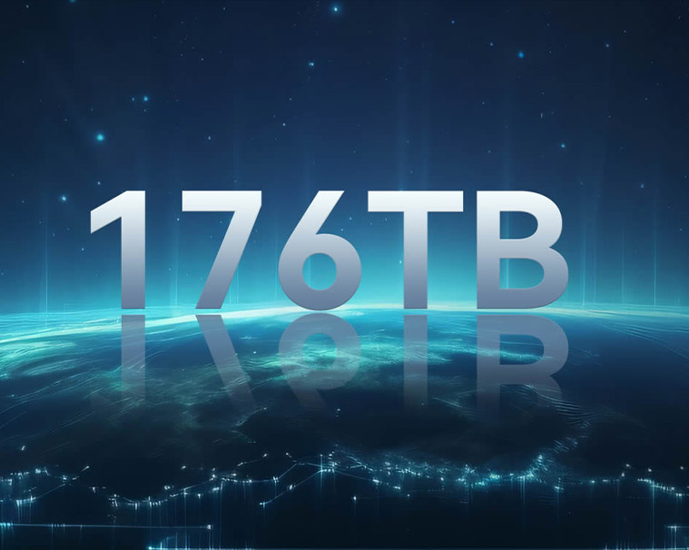 nas terramaster u8-500 plus server backup tích hợp 176tb
