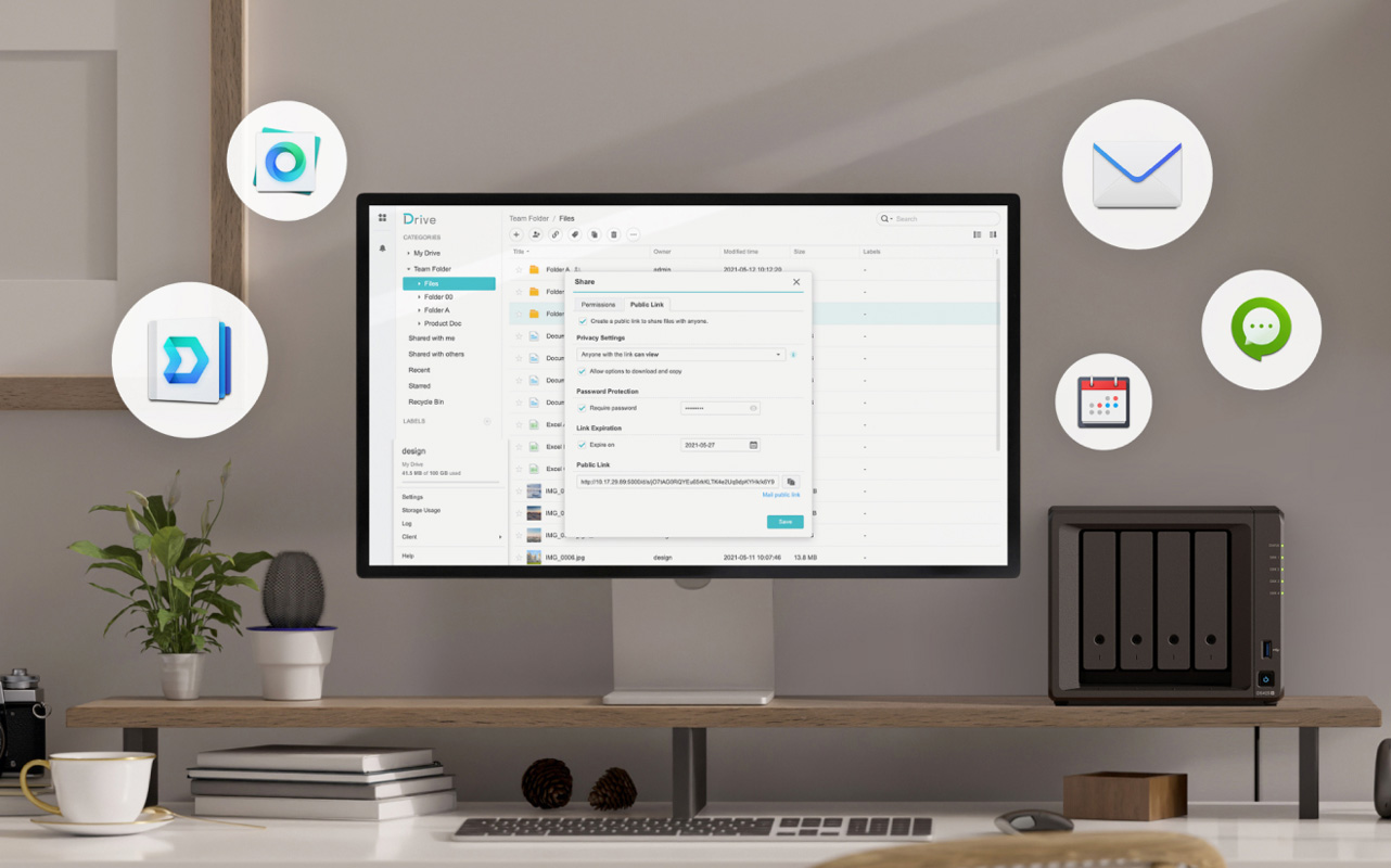nas 4-bay synology diskstation ds425+