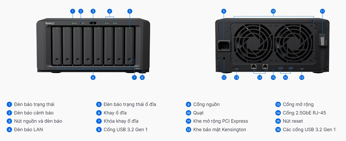 synology diskstation ds1825+ hướng dẫn sử dụng