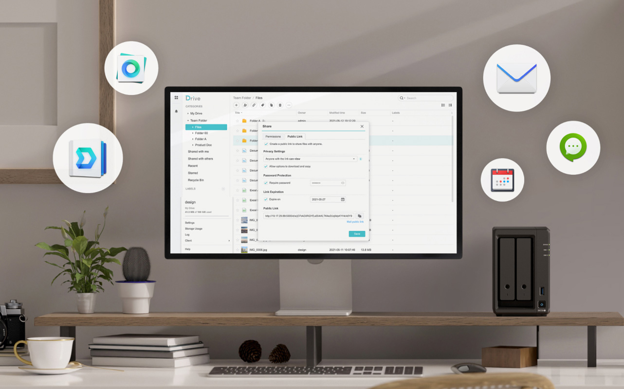 nas synology diskstation ds725+