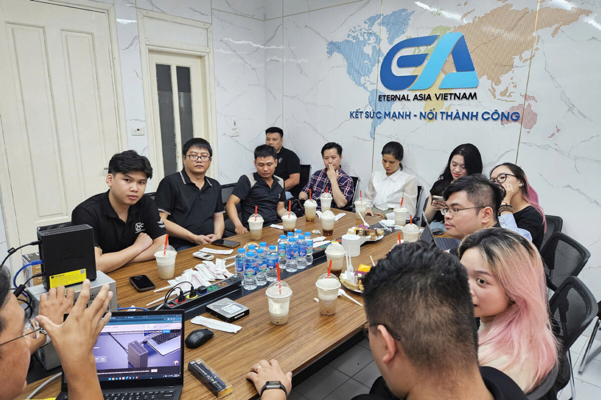 terramaster and toshiba product training tại eavn