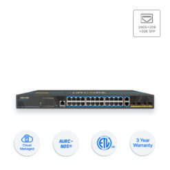 aurcore aes2002 enterprise switch 28-port