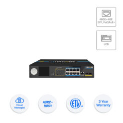 aurcore aes2010p enterprise switch 12-port