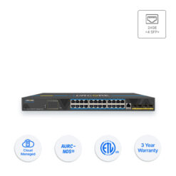 aurcore aes4001 enterprise switch 28-port
