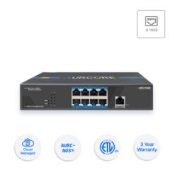 switch mạng doanh nghiệp 8 port aurcore aes4201