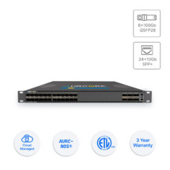 Aurcore AES6001 Data Center Switch Ethernet 30-Port