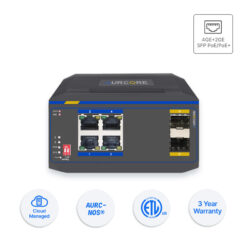 switch mạng công nghiệp 6 cổng aurcore ais2001p