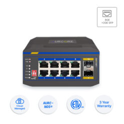 switch mạng công nghiệp 10 cổng aurcore ais2002