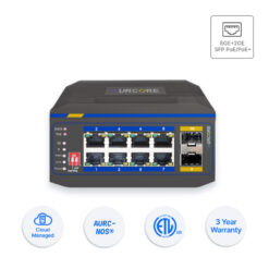 switch mạng công nghiệp 10 cổng aurcore ais2002p