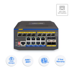 Aurcore AIS2004P Industrial Ethernet Switch 20-Port