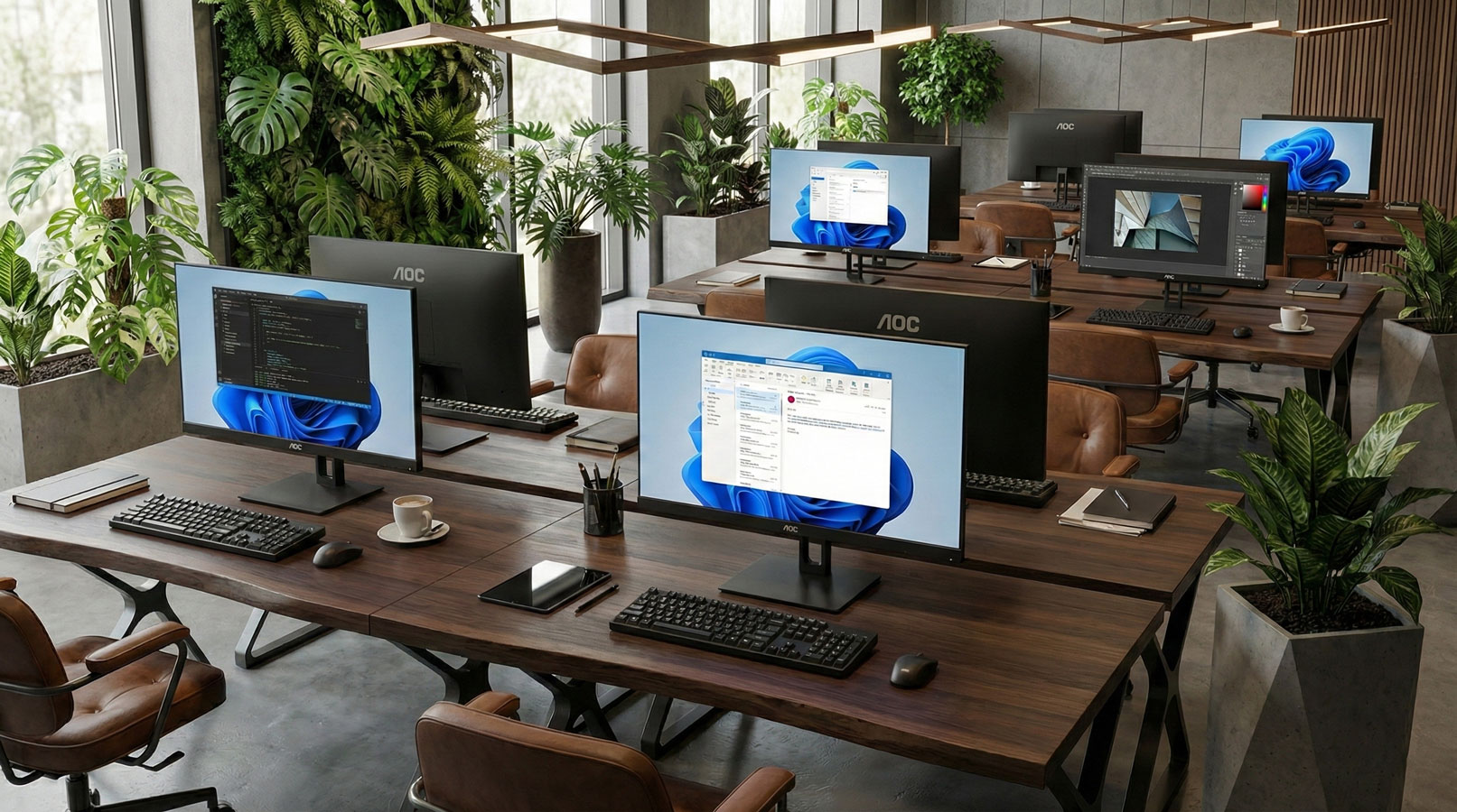 dòng máy tính aoc all-in-one a33 23.8 inch