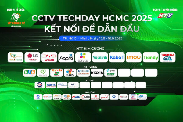eavn đồng hành cùng toshiba tại cctv techday hcmc 2025