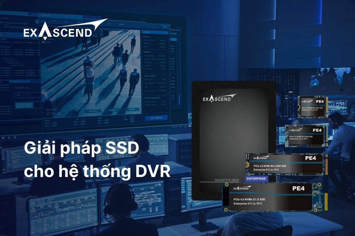 o cung ssd exascend danh cho he thong drv