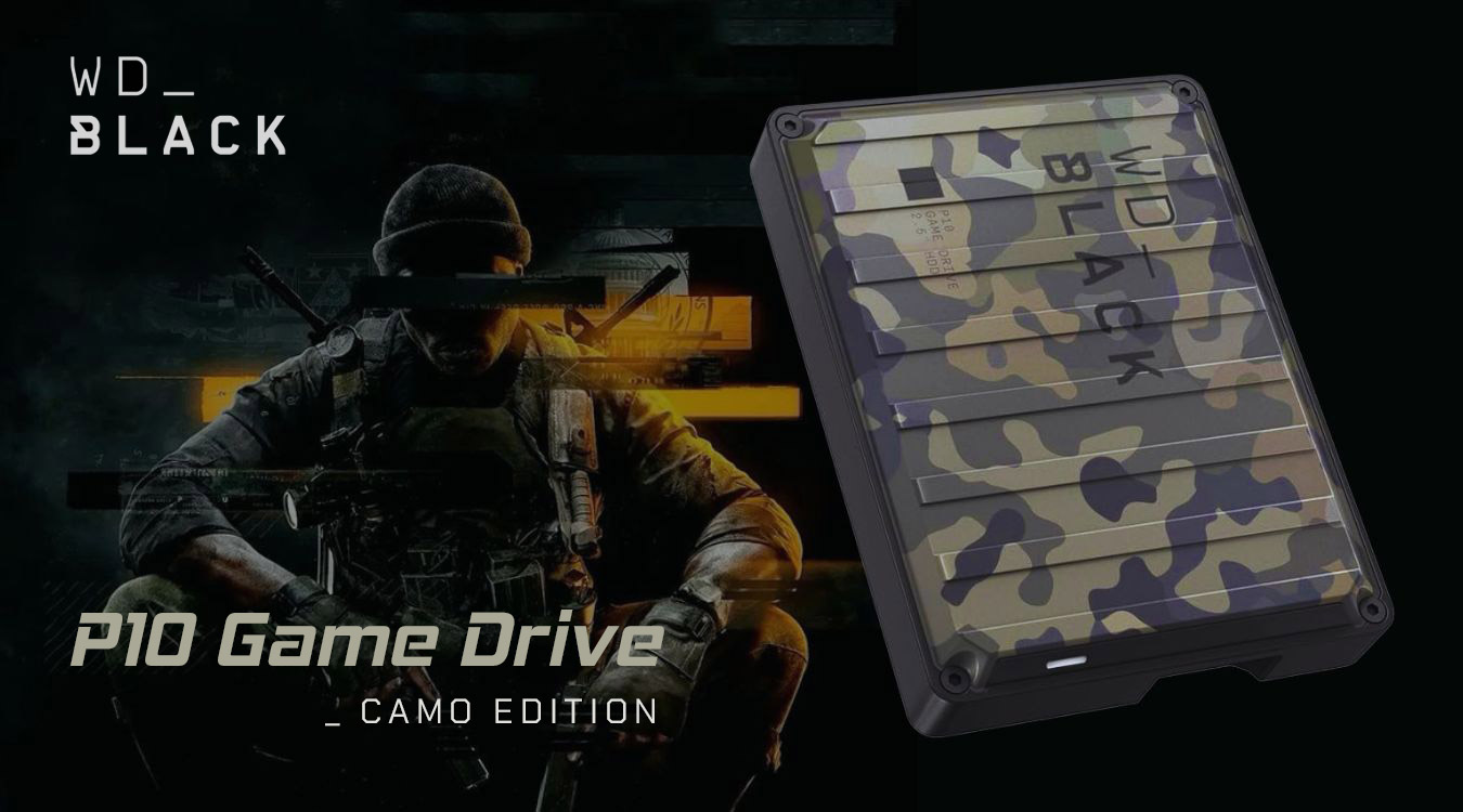 wd black p10 game drive camo edition